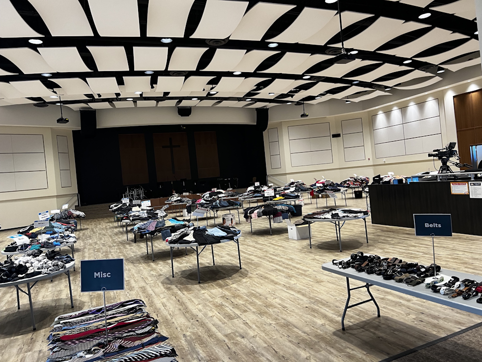 Today is Southland's Food and Clothing Drive giveaway